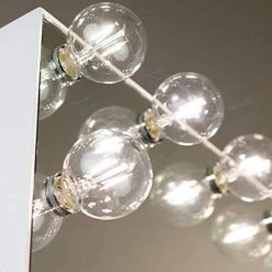 Impressions Vanity Company Hollywood Glow Plus Vanity Mirror, Champagne Gold, Clear Bulbs, Non-Bluetooth -Laural Home Shop 4eb16be303e3923d 8731 w800 h800 b0 p0