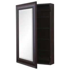 Kitchen Bath Collection Napa Wall-Mounted Medicine Cabinet, Chocolate 6 Kitchen Bath Collection Napa Wall-Mounted Medicine Cabinet, Chocolate -Laural Home Shop 4ec1bac607cf544b 1616 w800 h800 b1 p0