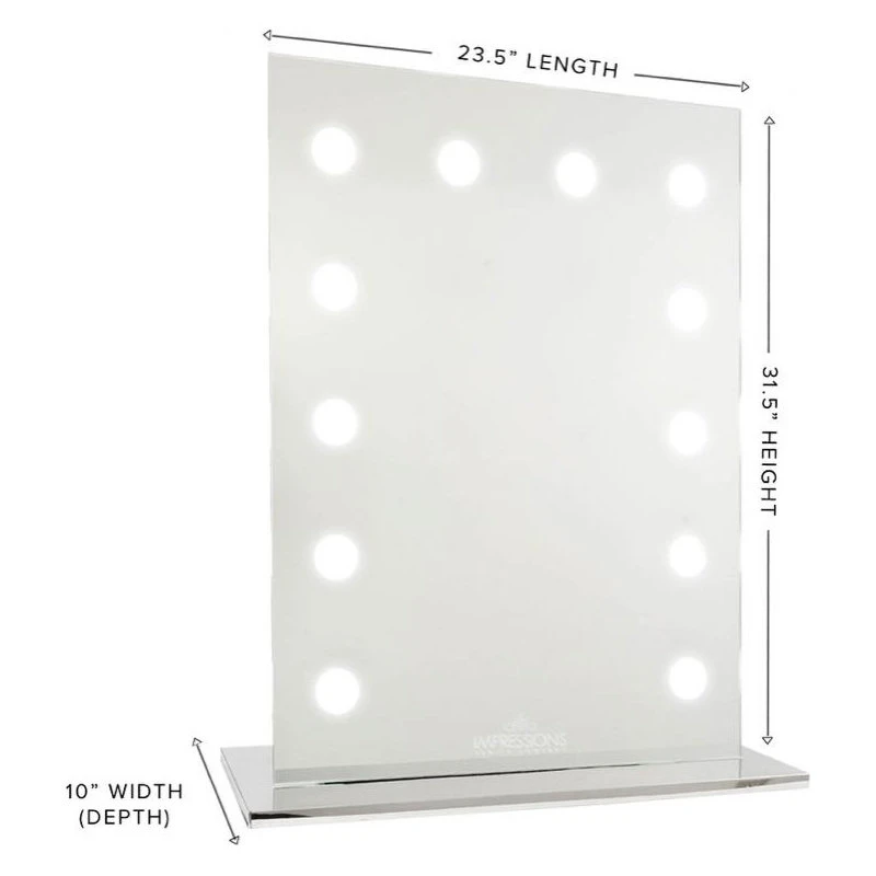 Impressions Vanity Company Hollywood Mirage II LED Vanity Mirror 12 Impressions Vanity Company Hollywood Mirage II LED Vanity Mirror - Image 10