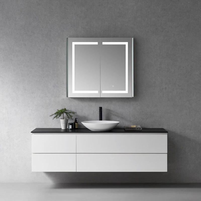 Altair Bojano Frameless Surface-Mount/Recessed LED Lighted Bathroom Medicine Cabinet, 3 7 Altair Bojano Frameless Surface-Mount/Recessed LED Lighted Bathroom Medicine Cabinet, 3 - Image 5