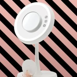 Impressions Vanity Company Serenity Tri-Tone LED Lamp Mirror With Wireless Phone Charger, White 20 Impressions Vanity Company Serenity Tri-Tone LED Lamp Mirror With Wireless Phone Charger, White -Laural Home Shop 4fb126dc013bf36d 3971 w800 h800 b0 p0