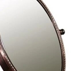 HomeRoots Vintage Style Copper 7X Magnification Vanity Mirror -Laural Home Shop 4fc1e9cd026c2f88 0866 w800 h800 b0 p0