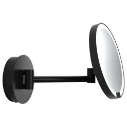 WS Bath Collections WS 91WR Magnifying Makeup Mirror In Polished Chrome W/ LED Light