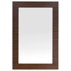 James Martin Vanities Metropolitan 30" Mirror, American Walnut