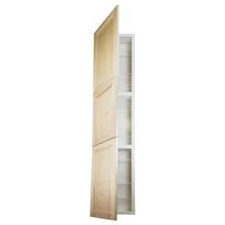 Timber Tree Cabinets Lakebrooke Recessed Unfinished Medicine Cabinet 81h X 15.5w X 3.5d -Laural Home Shop 51615e3b02daf513 8608 w800 h800 b1 p0