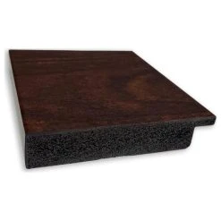 Amanti Art Wildwood Brown Non-Beveled Bathroom Wall Mirror - 23 X 29 In. -Laural Home Shop 51a1915402bddc8a 6174 w800 h800 b1 p0