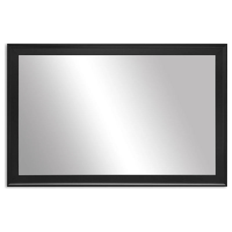 FrameMyMirror Morgan Framed Wall Mirror, Black, 36"x48" 5 FrameMyMirror Morgan Framed Wall Mirror, Black, 36"x48" - Image 3