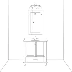 FrameMyMirror Porter White Framed Mirror, 20"x36" -Laural Home Shop 51d168f403ebbce5 3976 w800 h800 b1 p0