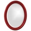 Howard Elliott Collection Howard Elliott George Oval Mirror, Glossy Red 2 Howard Elliott Collection Howard Elliott George Oval Mirror, Glossy Red -Laural Home Shop 5261ee280cd03fee 1422 w800 h800 b1 p0
