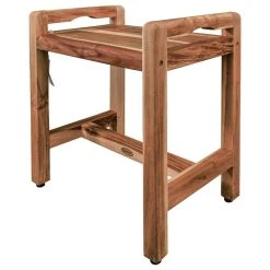 EcoDecors EarthyTeak Classic 18" Shower Bench With LiftAide Arms 15 EcoDecors EarthyTeak Classic 18" Shower Bench With LiftAide Arms -Laural Home Shop 52911a100fdd09d2 1721 w800 h800 b1 p0