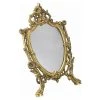 Orchard Creek Designs Brass Tabletop Mirror