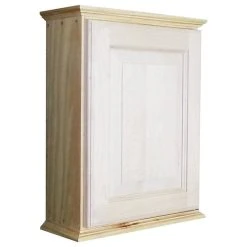 Timber Tree Cabinets Angela On The Wall Unfinished Cabinet 19.5h X 15.5w X 6.25d