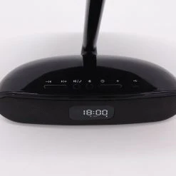 Impressions Vanity Company Melody 9-Inch Round Duotone Makeup Mirror With Bluetooth Speakers, Black -Laural Home Shop 54910a5e0ec442c1 6195 w800 h800 b0 p0