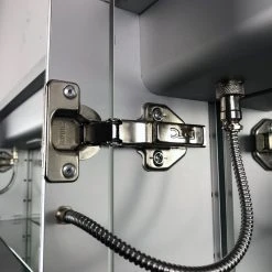 Alfi Trade Inc ALFI Brand 26" X 30" Double Door LED Light Bluetooth Medicine Cabinet -Laural Home Shop 54b16bd6012d3da8 1476 w800 h800 b0 p0