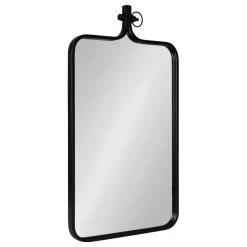 Uniek Yitro Framed Wall Mirror, Black 20x35