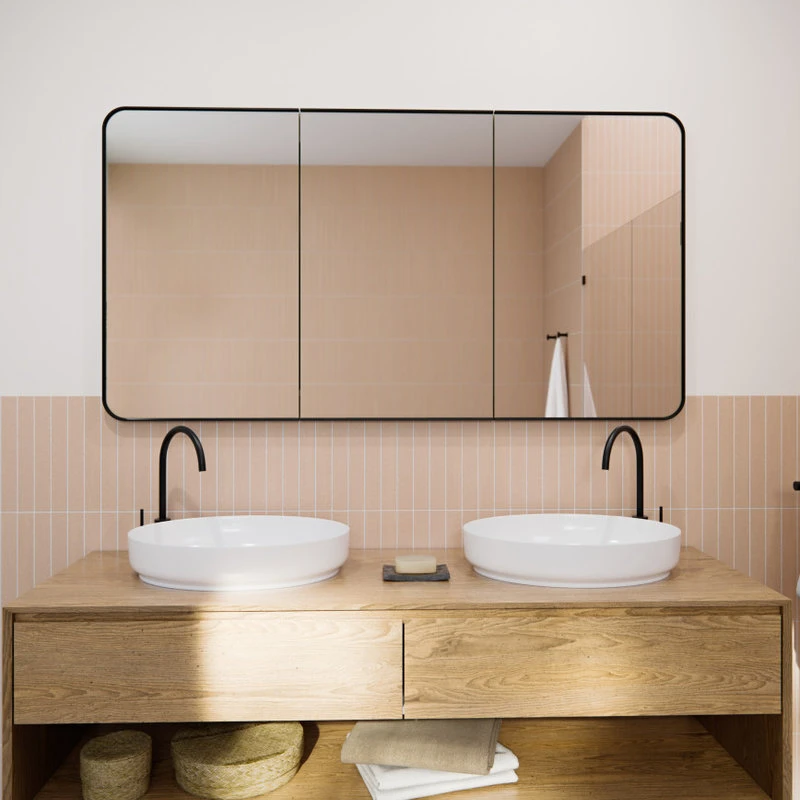 Glass Warehouse Medicine Cabinets, Black 11 Glass Warehouse Medicine Cabinets, Black - Image 9