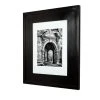 Fox Hollow Furnishings Concealed Picture Frame Medicine Cabinet, Black, 13 1/8"x16" -Laural Home Shop 5621fba70a972492 2978 w800 h800 b1 p0