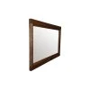 Renewed Decor And Storage Special Walnut Farmhouse Style Vanity Mirror, 42"x30"