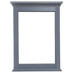 Kitchen Bath Collection Newport 24" Wall Mirror, Marine Gray -Laural Home Shop 5831a5c40b439ccf 1669 w800 h800 b1 p0