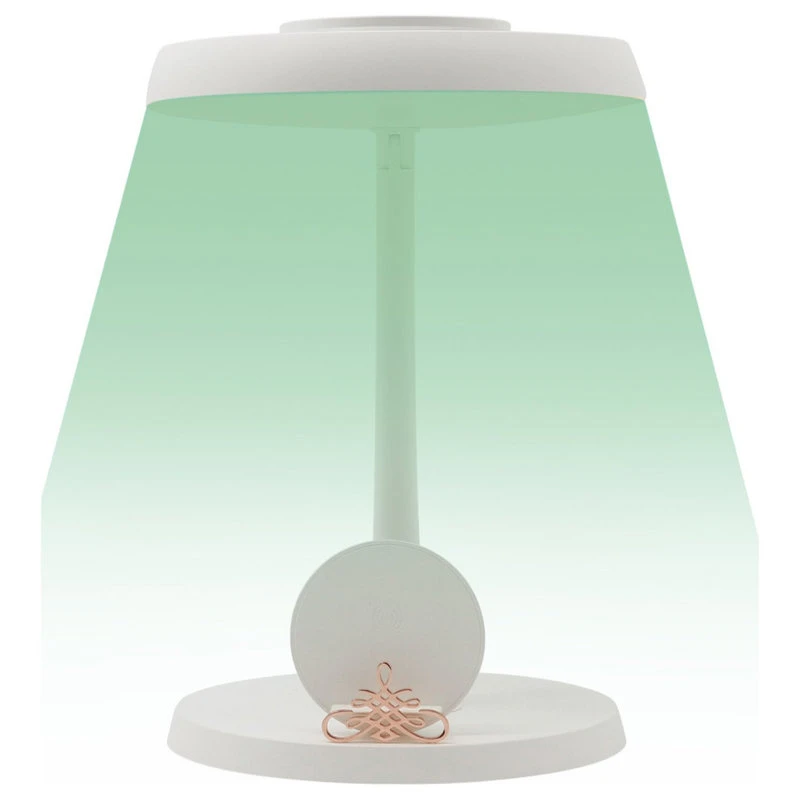 Impressions Vanity Company Serenity Tri-Tone LED Lamp Mirror With Wireless Phone Charger, White 9 Impressions Vanity Company Serenity Tri-Tone LED Lamp Mirror With Wireless Phone Charger, White - Image 7