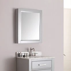Avanity Corporation Avanity 24" Mirror Cabinet, Chilled Gray Finish 9 Avanity Corporation Avanity 24" Mirror Cabinet, Chilled Gray Finish -Laural Home Shop 58c1001e0e13e4c7 4355 w800 h800 b0 p0