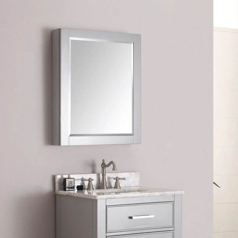 Avanity Corporation Avanity 24" Mirror Cabinet, Chilled Gray Finish 6 Avanity Corporation Avanity 24" Mirror Cabinet, Chilled Gray Finish - Image 4