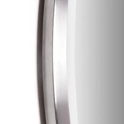 Head West, Inc. Head West Classic Chrome Oval Metal Framed Beveled Vanity Mirror - 23" X 29" -Laural Home Shop 5901634e02b5eead 1676 w800 h800 b0 p0