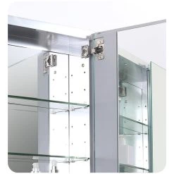 Fresca FMC8020 60” Wide X 36” High Frameless Triple Door Medicine - Mirrored -Laural Home Shop 59f127d3000a48a0 4917 w800 h800 b0 p0