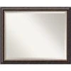 Amanti Art Tuscan Rustic Beveled Wood Bathroom Wall Mirror - 31.75 X 25.75 In. -Laural Home Shop 5a11273c08ff988d 6584 w800 h800 b1 p0
