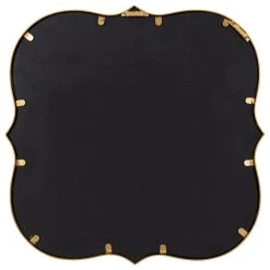 Uniek Higby Framed Wall Mirror, Gold, 21"x21" -Laural Home Shop 5a41b24402b08751 5531 w800 h800 b1 p0
