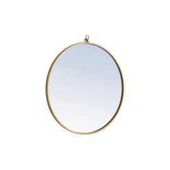 Elegant Furniture & Lighting Contemporary Brass Vanity Mirror -Laural Home Shop 5a6161e10283254b 7594 w800 h800 b1 p0
