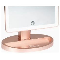 Impressions Vanity Company Touch Ultra LED Makeup Mirror, Standing Base, Rose Gold -Laural Home Shop 5bc1df1b0f0798d1 8942 w800 h800 b1 p0