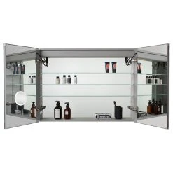 AQUADOM Royale Plus LED Medicine Cabinet Defogger 40"x30"x5" 14 AQUADOM Royale Plus LED Medicine Cabinet Defogger 40"x30"x5" -Laural Home Shop 5be19c000218ddfe 9198 w800 h800 b1 p0