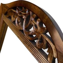 DecorShore ™ Handcrafted Solid Framed Wooden Mirror Carved And Real Wood Mirror, Arch Shape 17 DecorShore ™ Handcrafted Solid Framed Wooden Mirror Carved And Real Wood Mirror, Arch Shape -Laural Home Shop 5d11c60301a62464 5228 w800 h800 b0 p0