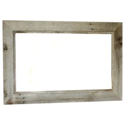 My Barnwood Frames Rustic Mirror, Western Rustic Style With Raised Inside Edge, 28"x34" -Laural Home Shop 5dc15b2c0dcb10f8 8077 w800 h800 b1 p0