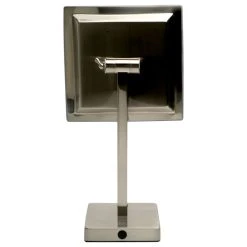 Alfi Trade ALFI Brand ABM8FLED 14-5/8" X 7-7/8" Square Frameless Make-up - Brushed Nickel -Laural Home Shop 5e218d520fbdbbe0 6346 w800 h800 b1 p0