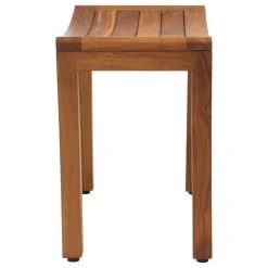 AquaTeak Patented 18" Asia Curve Teak Shower Bench 22 AquaTeak Patented 18" Asia Curve Teak Shower Bench -Laural Home Shop 5e310fa00d9384df 6540 w800 h800 b1 p0