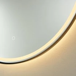 Vinnova 32'' Round LED Lighted Accent Bathroom/Vanity Wall Mirror 18 Vinnova 32'' Round LED Lighted Accent Bathroom/Vanity Wall Mirror -Laural Home Shop 5f51640c01a9c476 7034 w800 h800 b0 p0
