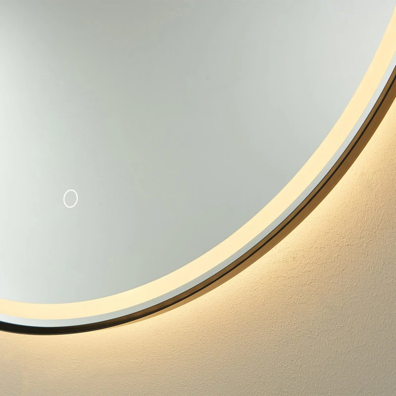 Vinnova 32'' Round LED Lighted Accent Bathroom/Vanity Wall Mirror 8 Vinnova 32'' Round LED Lighted Accent Bathroom/Vanity Wall Mirror - Image 6