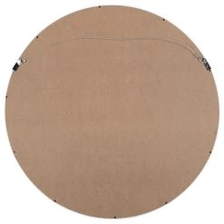 Uniek Wheeler Round Framed Wall Mirror, White 24 Diameter -Laural Home Shop 5fb17ffb0fb40fa5 8241 w800 h800 b1 p0