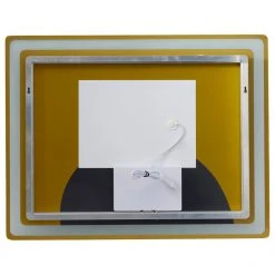 Brimfield & May Modern Silver Glass Anti Fog Mirror 561824 -Laural Home Shop 5fc1cd7d029f8814 7957 w800 h800 b1 p0