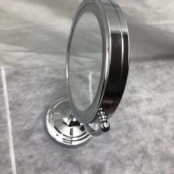 American Imaginations 10-in. W Round Stainless Steel Above Counter Magnifying Mirror In Chrome Color 14 American Imaginations 10-in. W Round Stainless Steel Above Counter Magnifying Mirror In Chrome Color -Laural Home Shop 5fe1503b00dbb2e8 2103 w800 h800 b0 p0