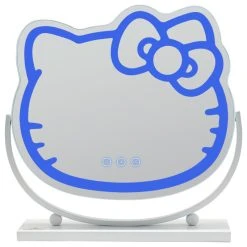 Impressions Vanity Company Hello Kitty Kawaii LED Makeup Mirror With Base -Laural Home Shop 60219ef00359b68a 4178 w800 h800 b1 p0