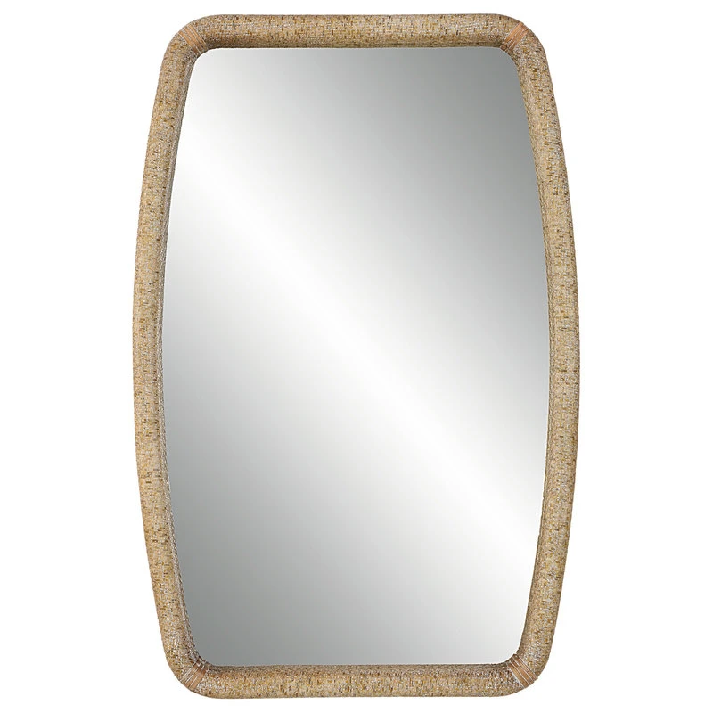 Uttermost 09831 Tiki Rattan Mirror 3 Uttermost 09831 Tiki Rattan Mirror