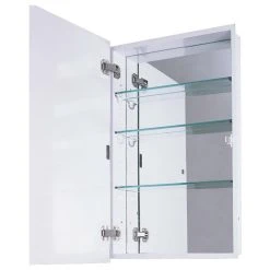 Ketcham Medicine Cabinets/Fred Silver & Company Euroline II Series Medicine Cabinet, 16"x30", Flush Mounted -Laural Home Shop 60e1398f0fd293b4 6491 w800 h800 b1 p0