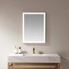 Vinnova 24'' Rectangle LED Lighted Accent Bathroom/Vanity Wall Mirror