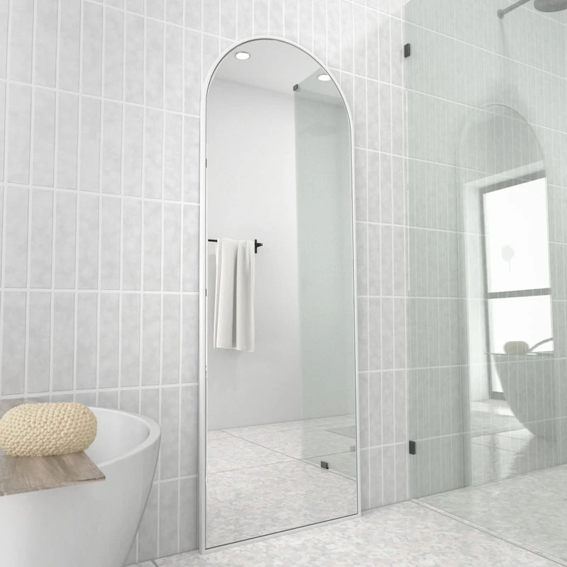 Glass Warehouse Kira 67 In X 24 In Arched Leaner Mirror 5 Glass Warehouse Kira 67 In X 24 In Arched Leaner Mirror - Image 3