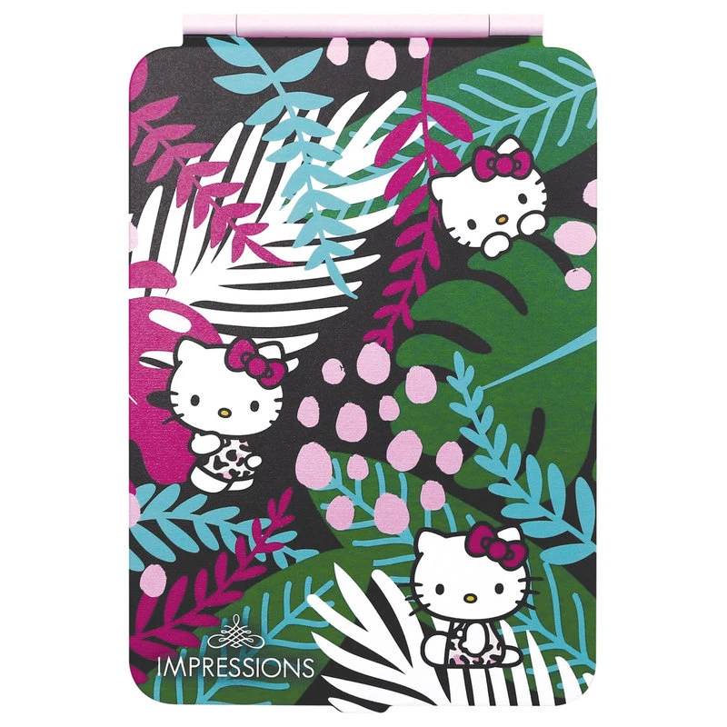 Impressions Vanity Company Hello Kitty (Animal) Touch Pad Mini Tri-Tone LED Makeup Mirror 4 Impressions Vanity Company Hello Kitty (Animal) Touch Pad Mini Tri-Tone LED Makeup Mirror - Image 2