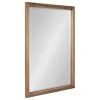 Uniek Hogan Wood Framed Wall Mirror, Rustic Brown 20x30 -Laural Home Shop 61b129d600b79df1 4054 w800 h800 b1 p0