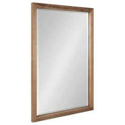 Uniek Hogan Wood Framed Wall Mirror, Rustic Brown 20x30